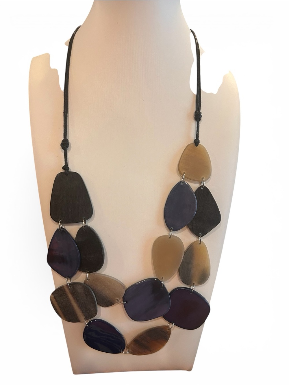 J Jill Wooden Tortuga Necklace